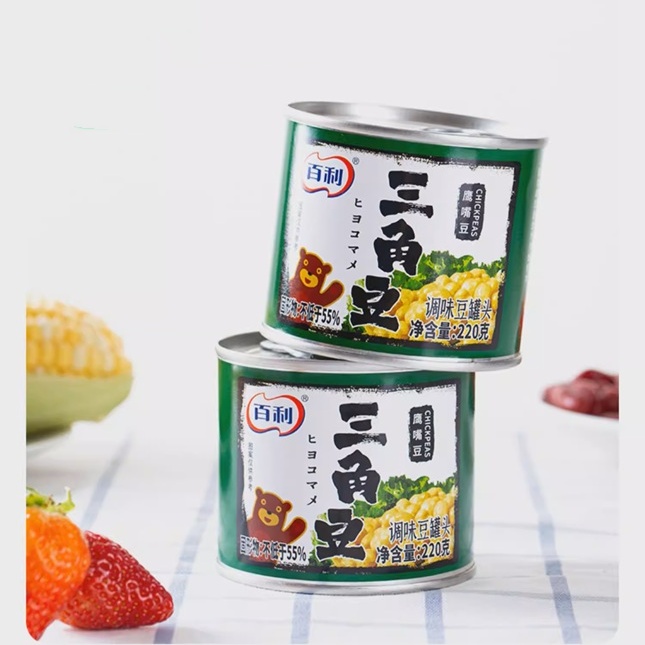 Triangle beans, baked beans in tomato juice, ready-to-eat, versatile and delicious for weight management, travel and energy charging
