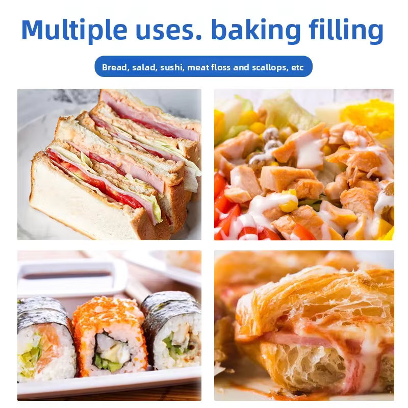 Baking Salad Sauce 1kg X 12 Packs Baking-Resistant Pizza Bread Cake Sauce Whole Box Room Temperature Storage