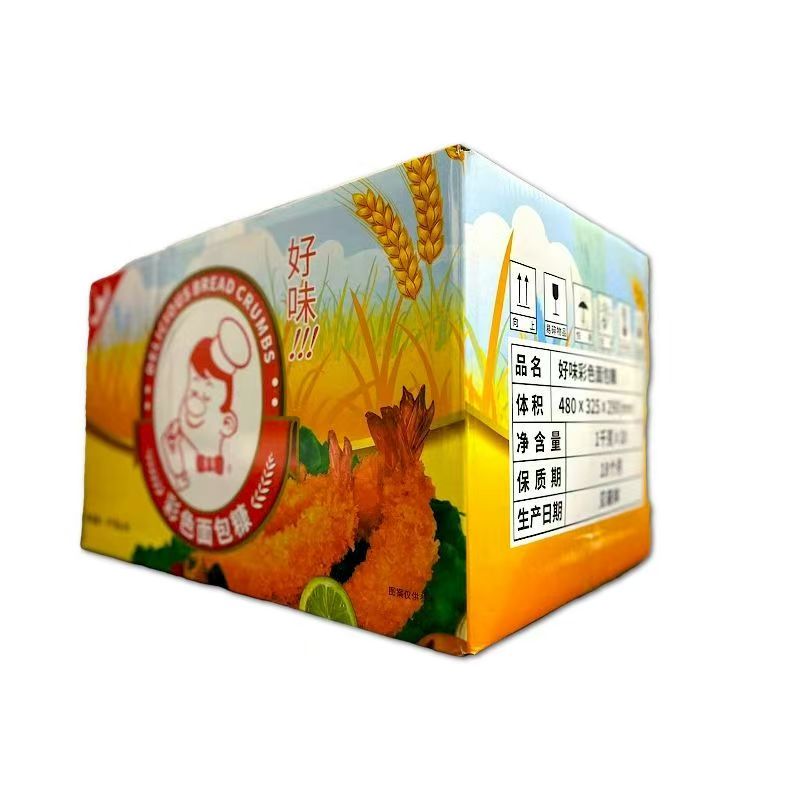 Bailey Good Taste Bread Crumb Fried Chicken Fried Fresh Milk Fried Shrimp Ball 1kg * 10 Bags Commercial
