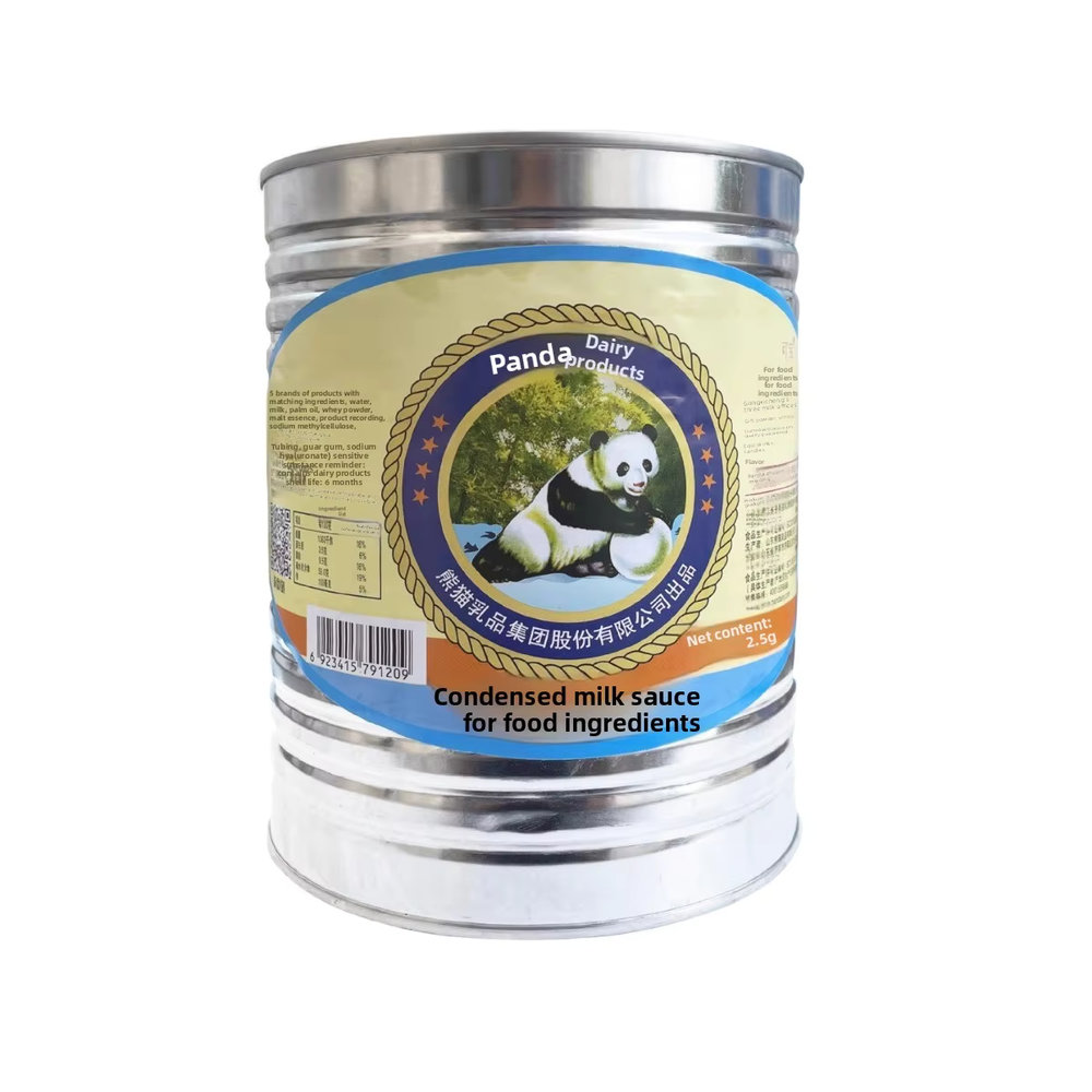 Panda Dairy Kebao Condensed Milk Sauce 5kg - Food Ingredient for Desserts, Baking, Beverages