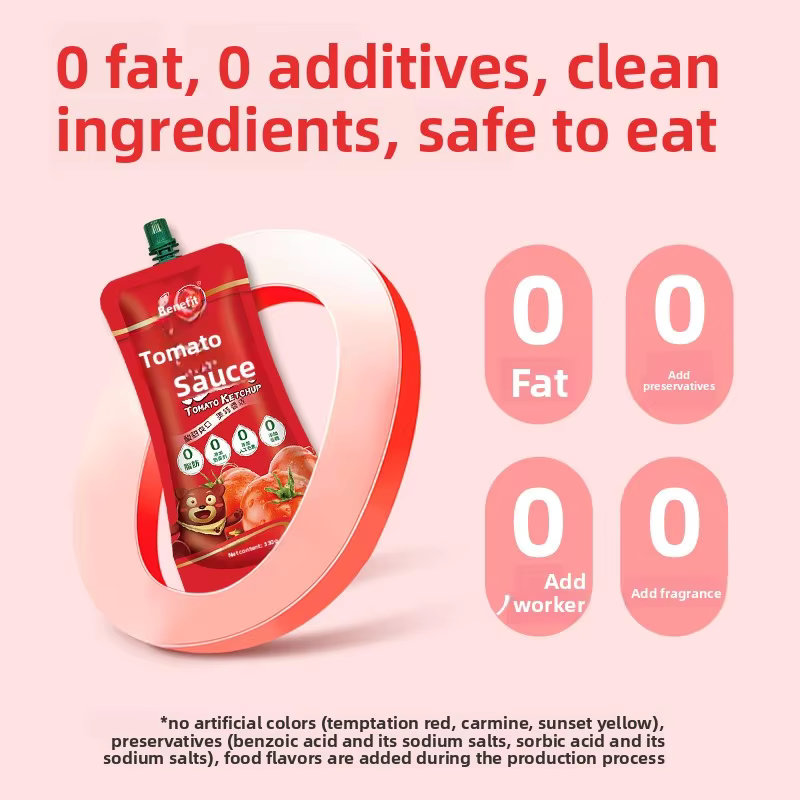 Bailey's Tomato Sauce Sweet Honey Mustard Egg Yolk Flavors Children's No Additives Hand-held Cake 330g Small Package 360 Days