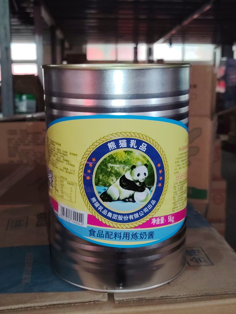 Panda Dairy Kebao Condensed Milk Sauce 5kg - Food Ingredient for Desserts, Baking, Beverages
