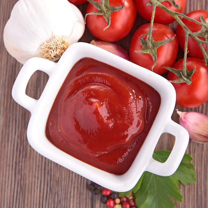 Tomato Ketchup 3000g Can-Sweet & Sour Taste Inner Mongolia Origin 365 Days Shelf Life Wholesale Restaurant Stir-Fry Condiment