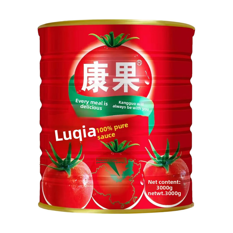 Tomato Ketchup 3000g Can-Sweet & Sour Taste Inner Mongolia Origin 365 Days Shelf Life Wholesale Restaurant Stir-Fry Condiment