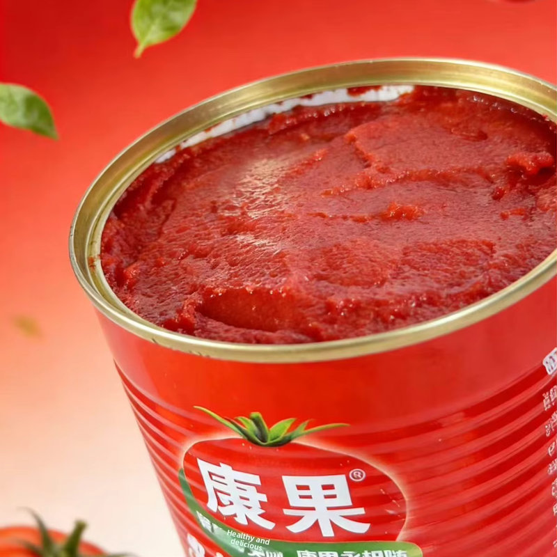 Tomato Ketchup 3000g Can-Sweet & Sour Taste Inner Mongolia Origin 365 Days Shelf Life Wholesale Restaurant Stir-Fry Condiment