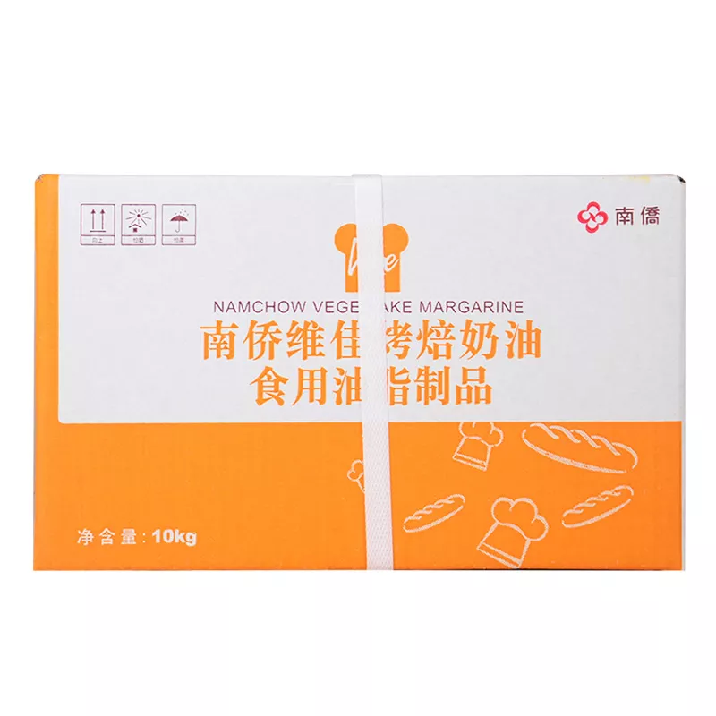 Namchow Vege Bake Margarine – High-Fat Artificial Cream for Professional Baking, 10kg Carton, Ideal for Bread, Cake & Pastry Making