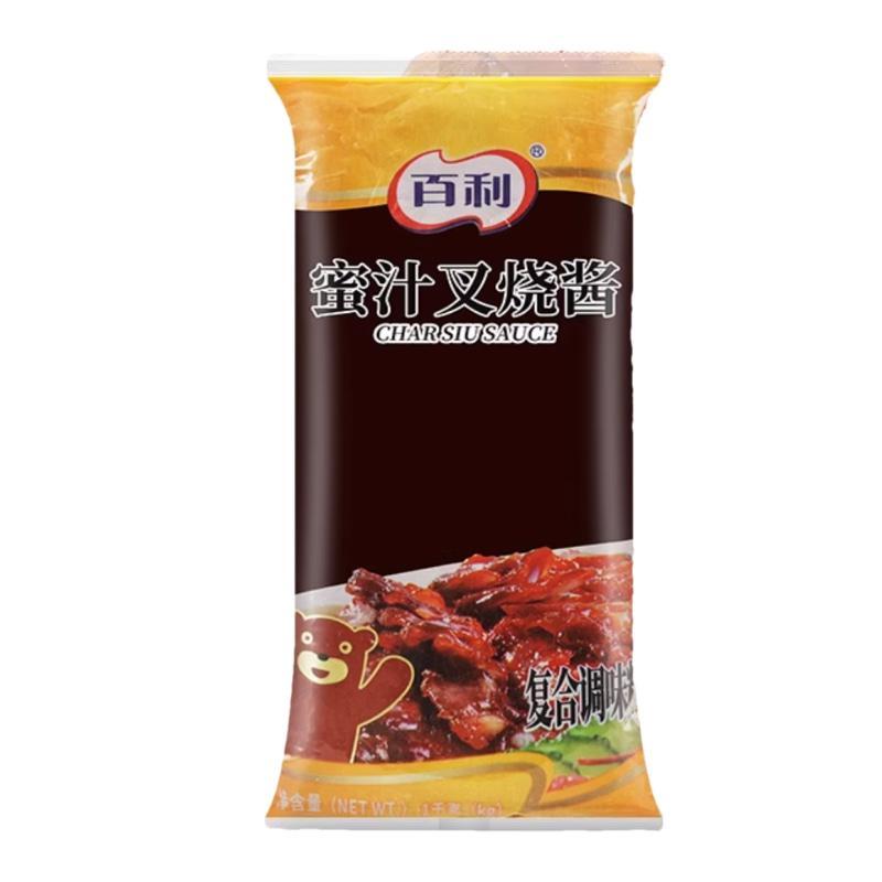Premium Honey Char Siu Sauce (1kg Bag 12 Count) Authentic Chinese BBQ Marinade & Seasoning