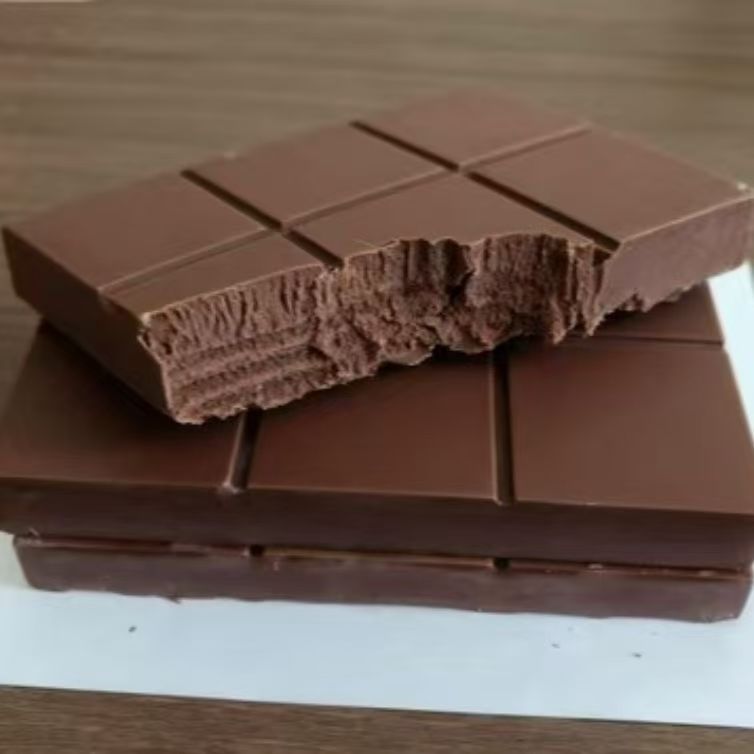 Compound Dark Chocolate Solid Cube Blocks Bulk for Baking Ice Cream Mousse Glazing & Decoration(1)