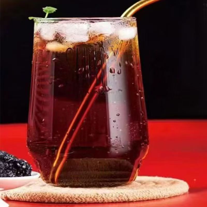 Wagon Iceworld Plum Flavored Solid Beverage, 1kg Bag - Traditional Sour Plum Soup Mix for Catering, 1:10 Mixing Ratio, Delicious Hot or Cold