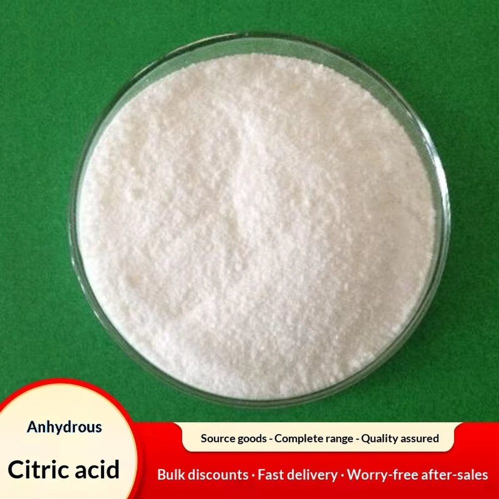 Anhydrous Citric Acid Food Grade Plasticizer Water Soluble Regulator Descaling Detergent Antioxidant 25KG 24 Months Shelf Life