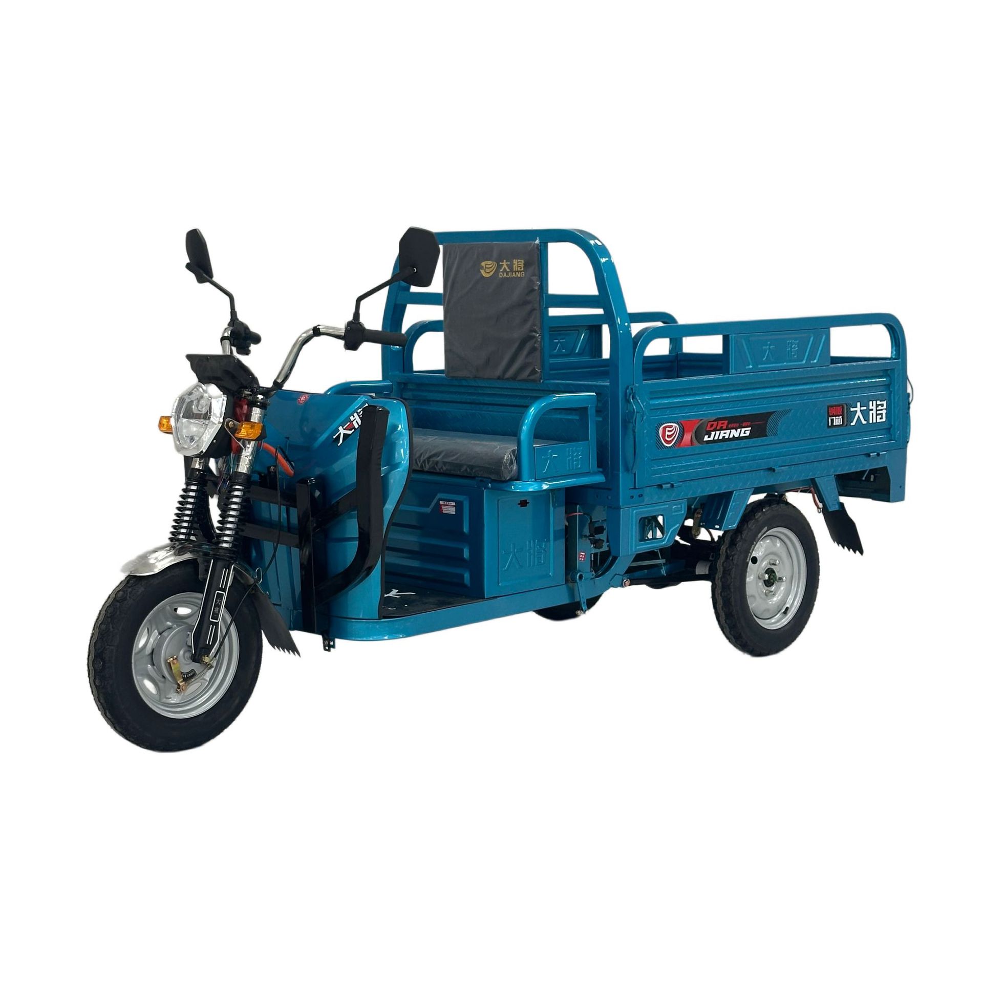 Electric Tricycle for Household & Agricultural Use, 300kg Load Capacity, Brushless Motor, Factory Wholesale