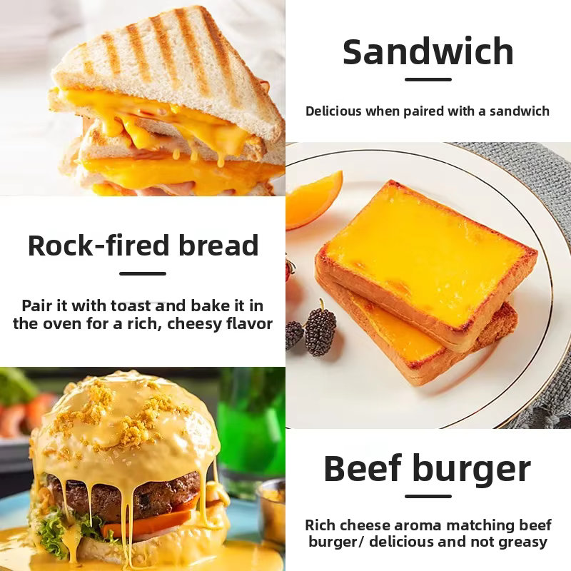 Bailey Rock Sauce 1kg Cheese Flavor Salsa Lava Cheese Cake Toast Bread Sandwich Bake Resistant Bag