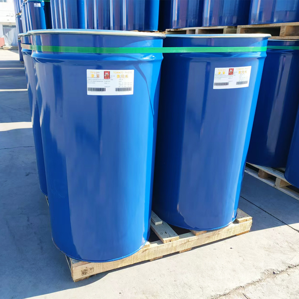 Cross-border Kangguo Cold-Breaking Process 230L Bulk Tomato Sauce (36-38% Brix) Drum-Wholesale Direct Inner Mongolia 24 Months