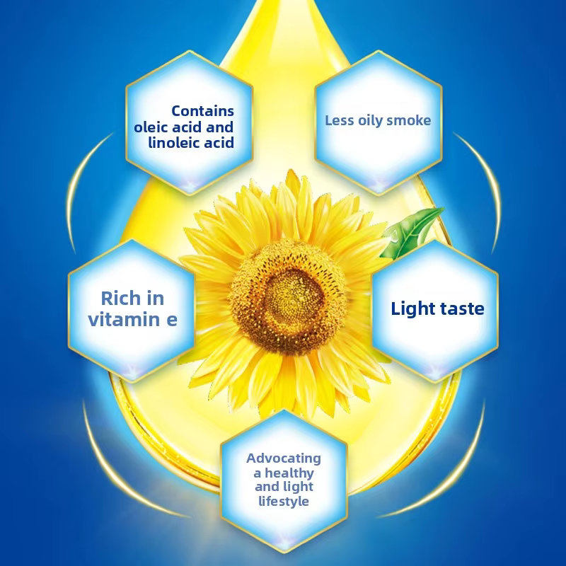 6.18L Sunflower Oil – Ideal for Big Families, Great for Frying, Grilling & Salad Dressings, Non-GMO & Pure
