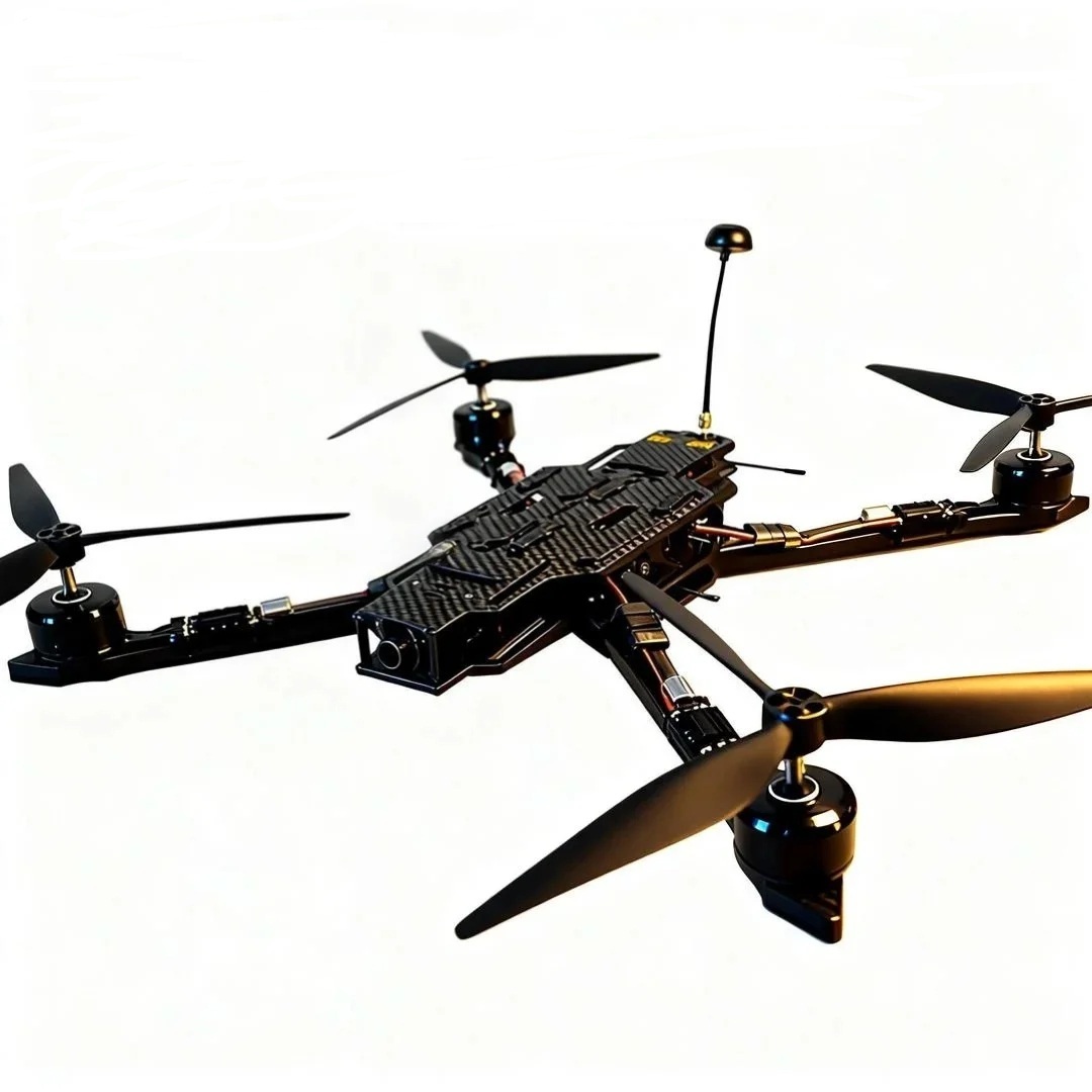 15-inch FPV Crossing 6KG Aircraft 5.8G2.5W Figure Transmission Racing UAV Carbon Fiber Fuselage