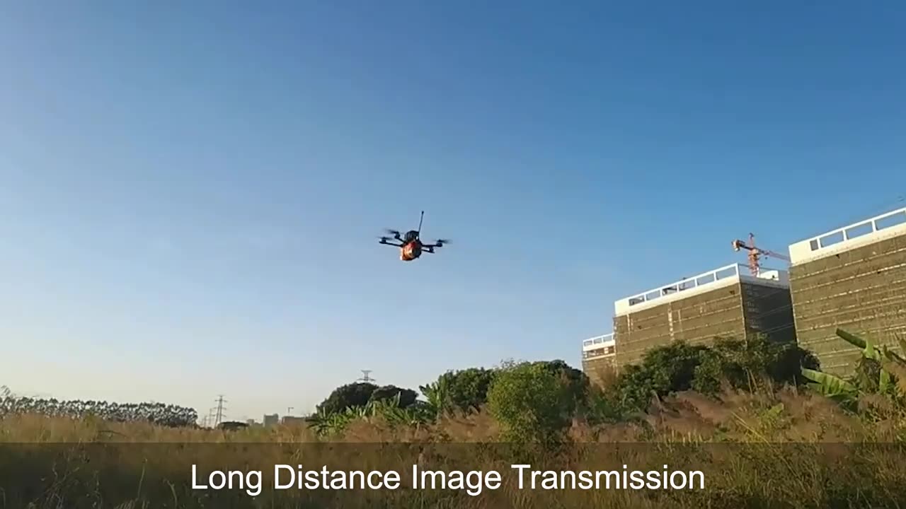 15-inch FPV Crossing 6KG Aircraft 5.8G2.5W Figure Transmission Racing UAV Carbon Fiber Fuselage
