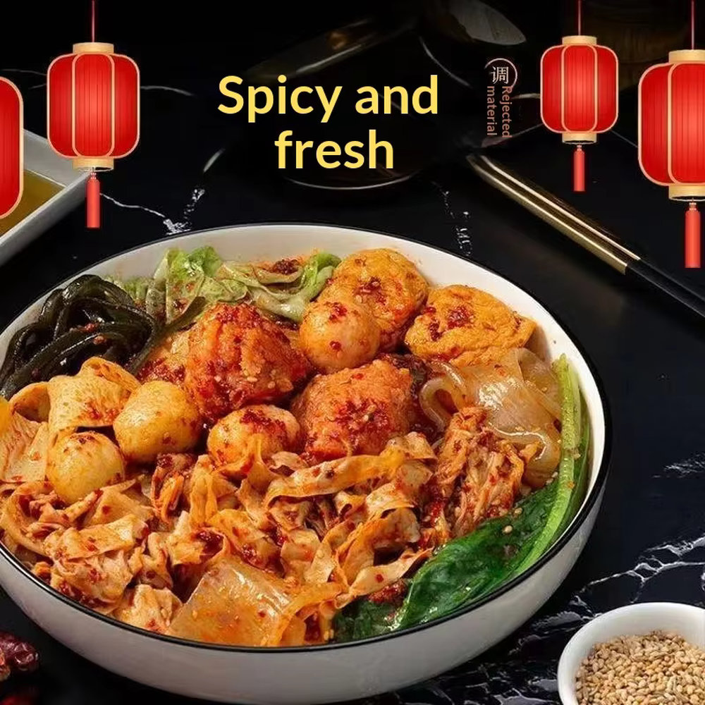 Wang Shouyi Spicy Fresh Seasonings Barbecue Soup for Household and Commercial Use