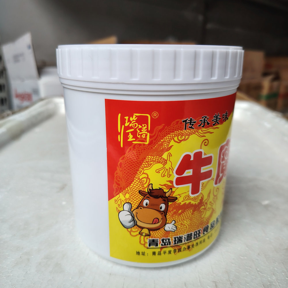 Beef Flavor Paste (Flavoring Agents) for Noodles & Hot Pot Rich Savory Seasoning 1kg Jar 24 Months Shelf Life Henan Zhigong