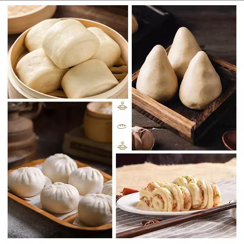 Angel Low-Sugar High-Activity Instant Dry Yeast Powder 500g Vacuum Pack Home Use Steamed Bun Rising Agent Baking Ingredient