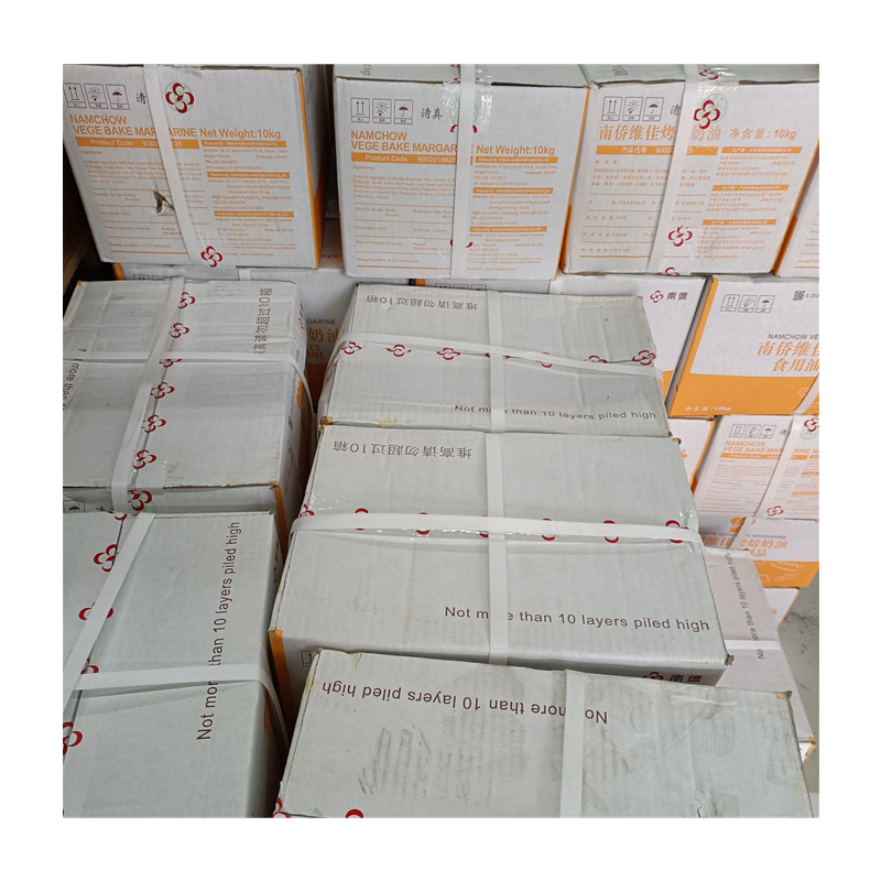 Namchow Vege Bake Margarine – High-Fat Artificial Cream for Professional Baking, 10kg Carton, Ideal for Bread, Cake & Pastry Making
