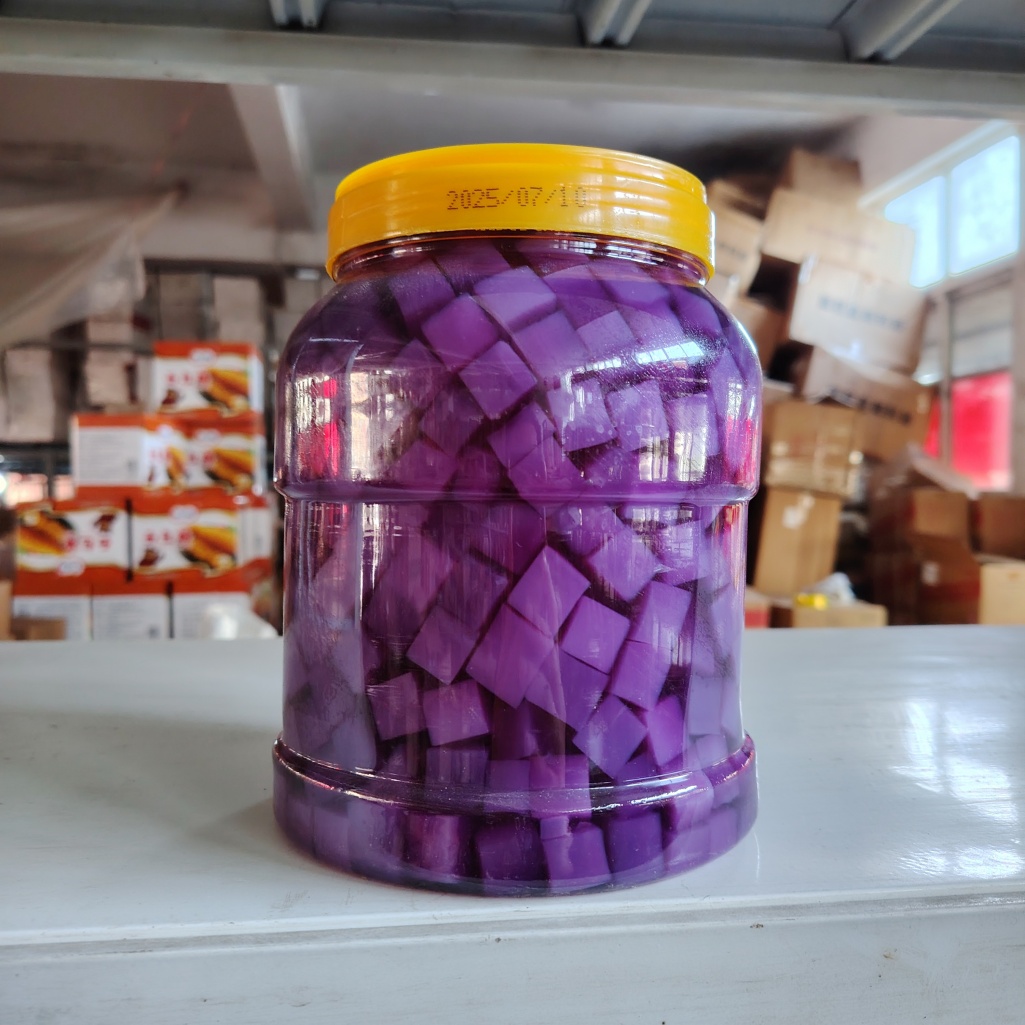 Grape Coconut Fruit Flavor Jelly Sauce for Bubble Tea & Milk Tea 2.5kg Bulk Jar Ready-to-Use Topping for Drinks & Shaved Ice