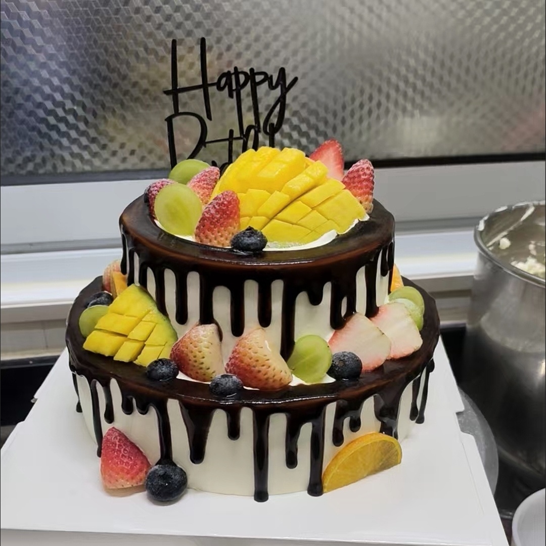 Crystal Bright Multi-flavor Baking Fruit Glaze, 3kg per Tub for Cake & Dessert Decoration