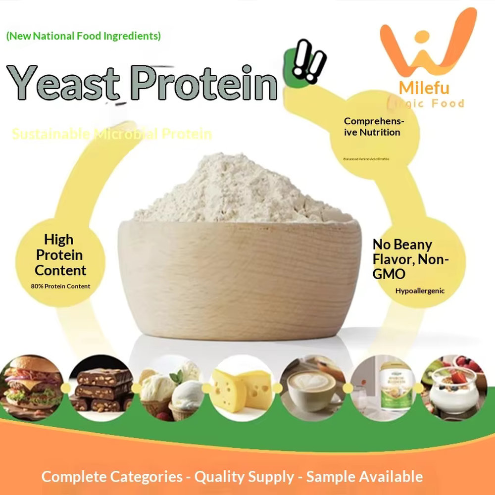 Angel Yeast Protein New Resource Food Grade Raw Material F75 Natural Microbial Supplement F80EC Soluble Nutrition Enhancers 90