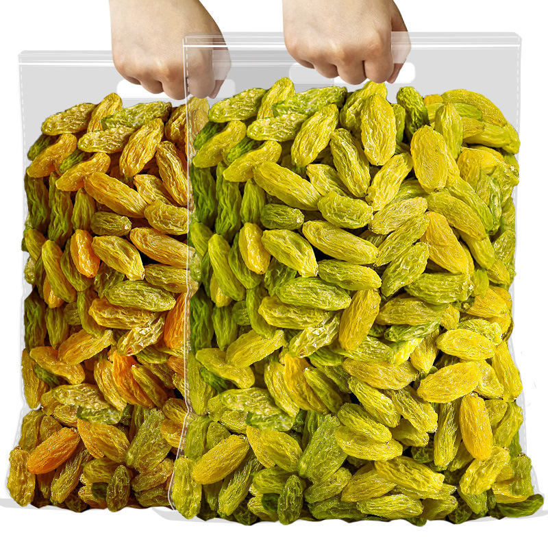 Bulk raisins in a 10kg whole box, customizable, suitable for baking and snacks.