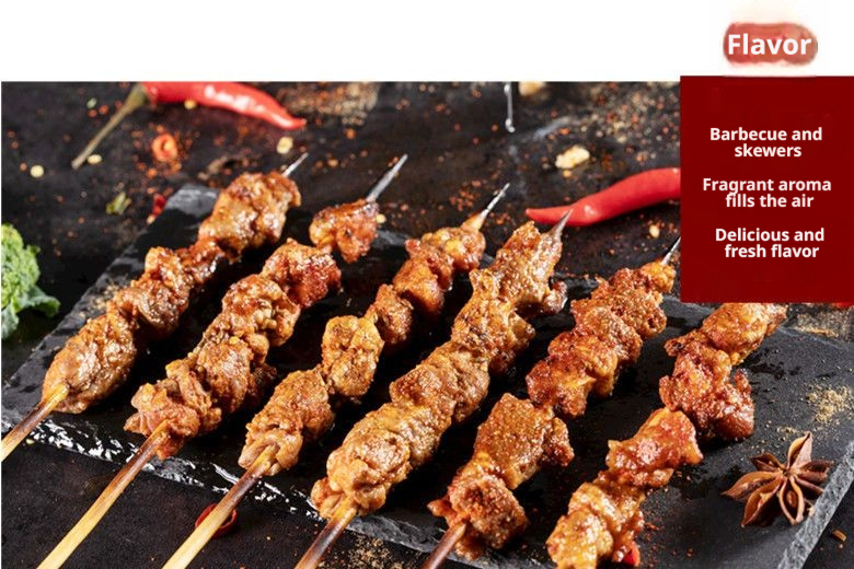 WeiHaoJia Secret BBQ Seasoning Powder (Original Flavor) – Perfect for Five-Spice Ribs, Beef, Grilled Fish & Skewers | Commercial & Home Use