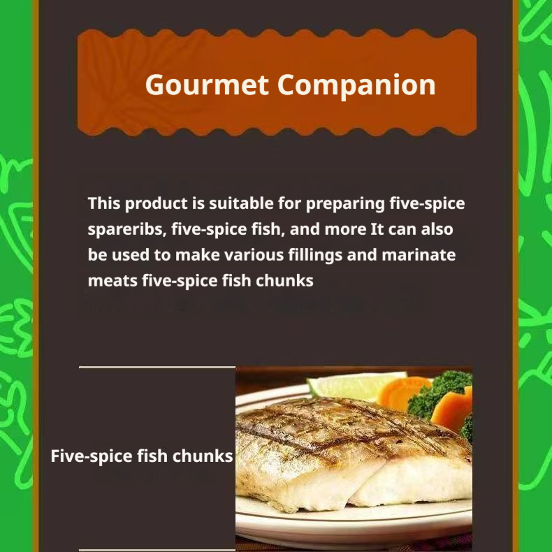 WeiHaoJia Secret BBQ Seasoning Powder (Original Flavor) – Perfect for Five-Spice Ribs, Beef, Grilled Fish & Skewers | Commercial & Home Use