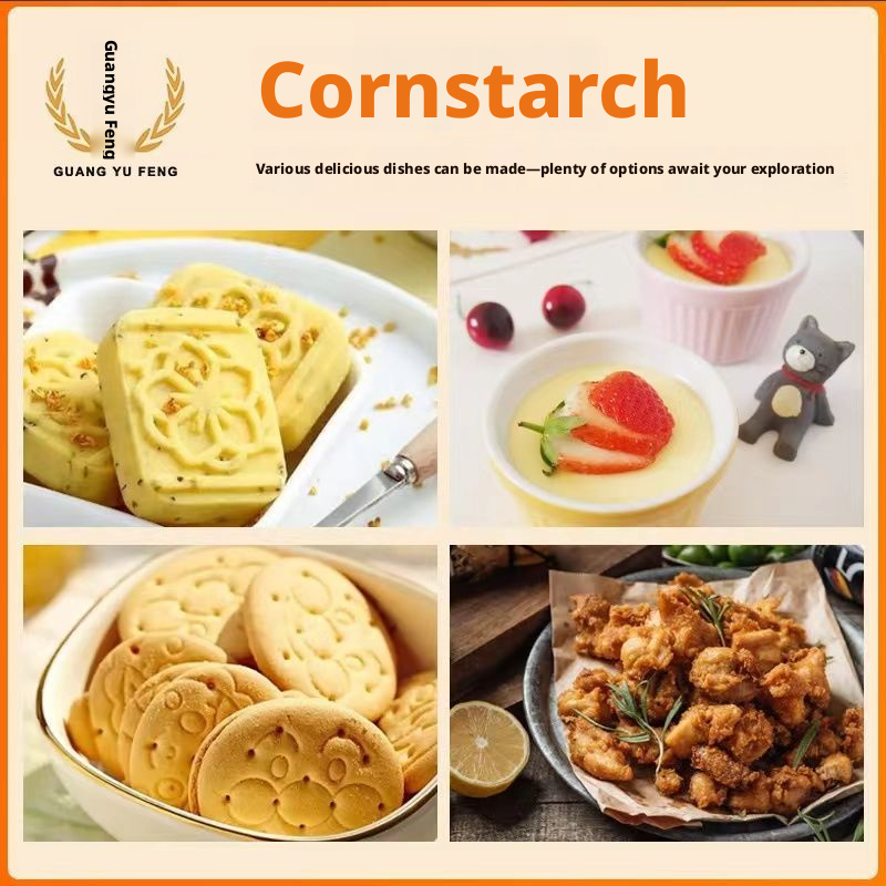Edible corn starch from China 25kg shelf life of 18 months, fried chicken powder thickening cooking thickening household commercial