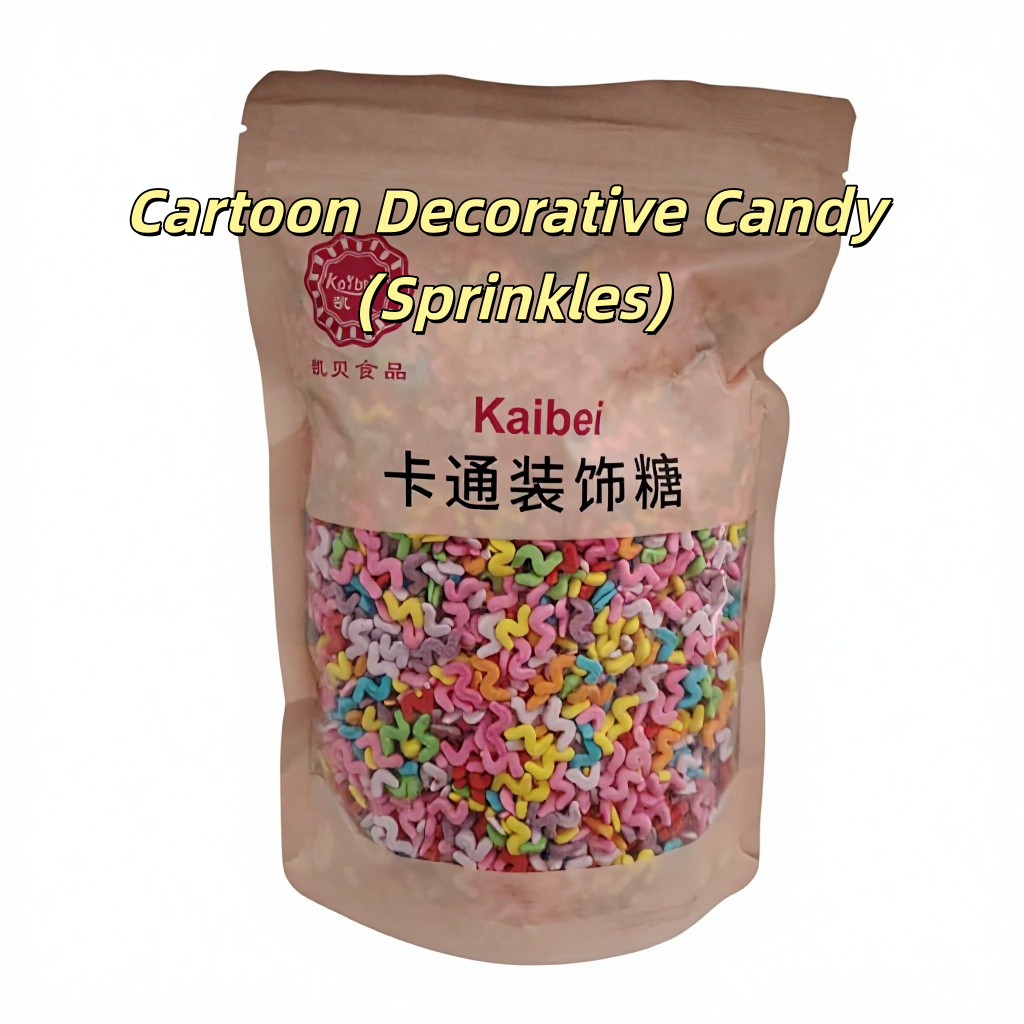 Cartoon Decorative Candy Sprinkles - Solid Pressed Candy for Baking, Dessert Decoration | Kaibei Food 18 Months Shelf Life