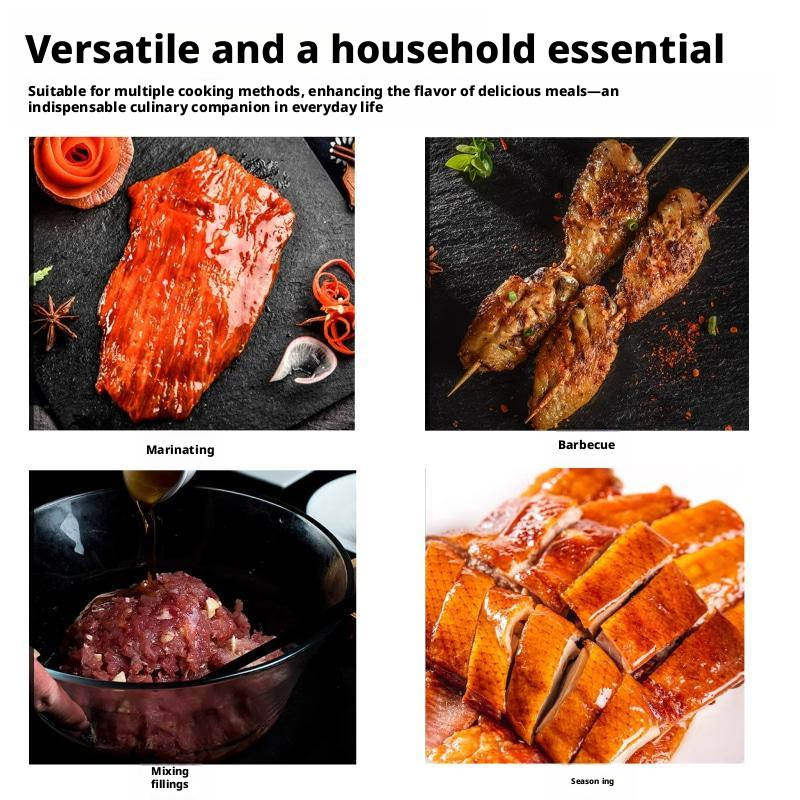 Premium Honey Char Siu Sauce (1kg Bag 12 Count) Authentic Chinese BBQ Marinade & Seasoning