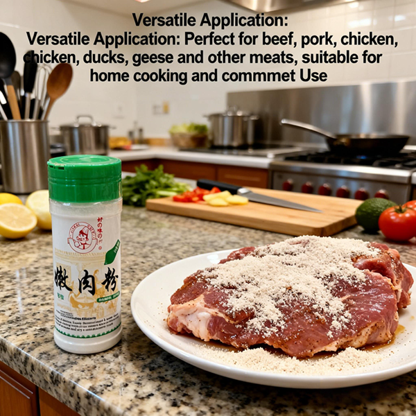 Meat Tenderizer Powder – Fast & Easy Tenderizing for Beef, Chicken, Pork | Perfect for Grilling, Stir-Fry & Restaurant Use