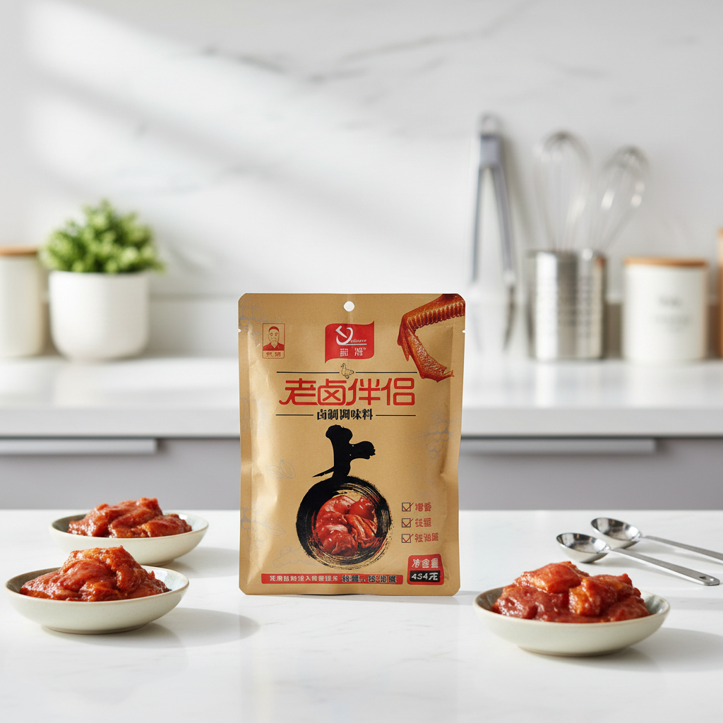 Chinese Composite Braising Seasoning Mix Duck Neck Chicken Wings Beef 454g Pack Natural Flavor Enhancer Home Restaurant Use