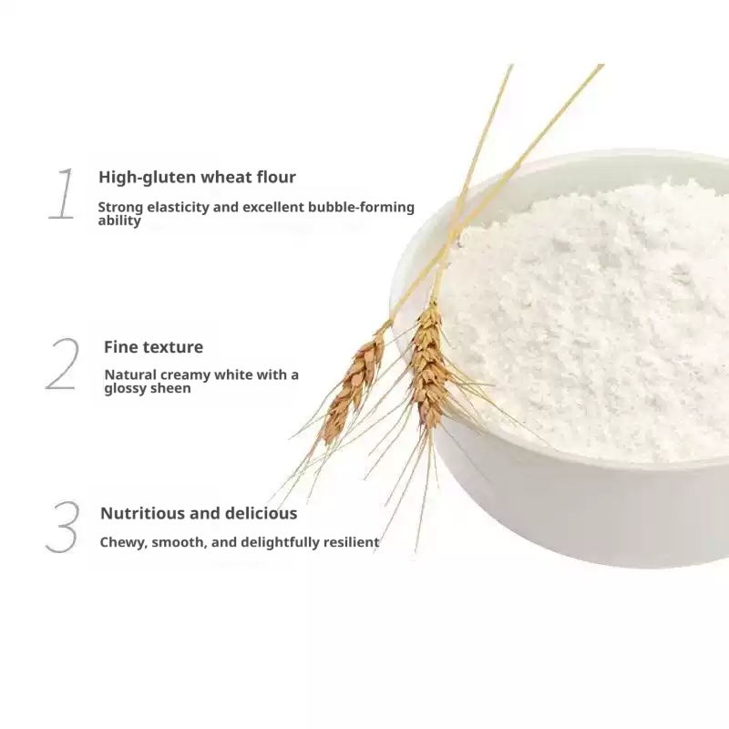 25kg Commercial High-Gluten Bread Flour – Premium Wheat Flour for Artisan Bread & Pizza – Bakery Grade
