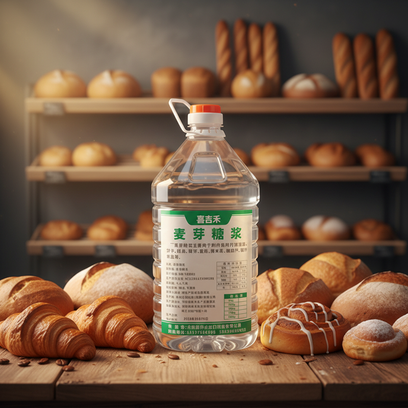 XIJIHE Food Grade Malt Syrup-Baking & Drinks Sweetener for Pastries Desserts (5KG) | 18 Months Shelf Life