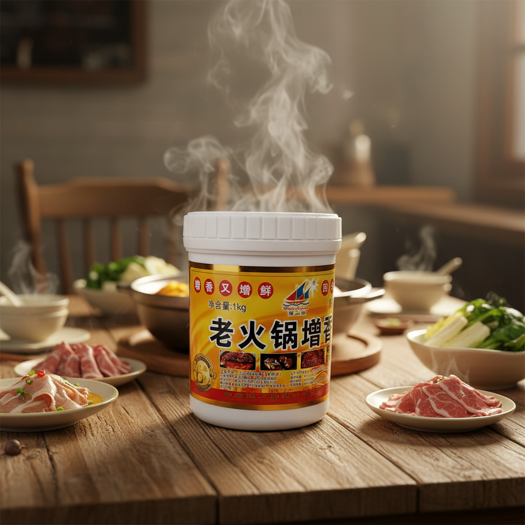 Hot Pot Flavor Enhancer Paste Premium Chinese Spicy Hotpot Seasoning 1kg 24-Month Shelf Life for Restaurant & Home Cooking