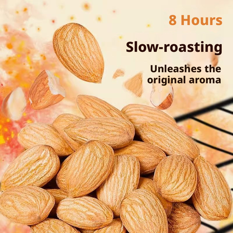 Premium Salted Baked Almonds-Natural Crunchy Snack High Protein & Vitamin E Non-GMO 2.3kg Pack for On-the-Go Energy