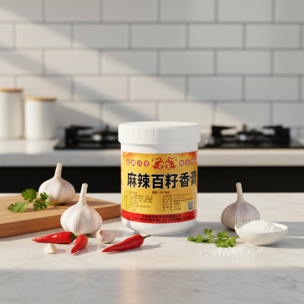 Spicy Hundred Seed Flavor Paste for Hot Pot BBQ Fried Noodles & Street Food 1kg Chinese Seasoning Sauce 18 Months Shelf Life