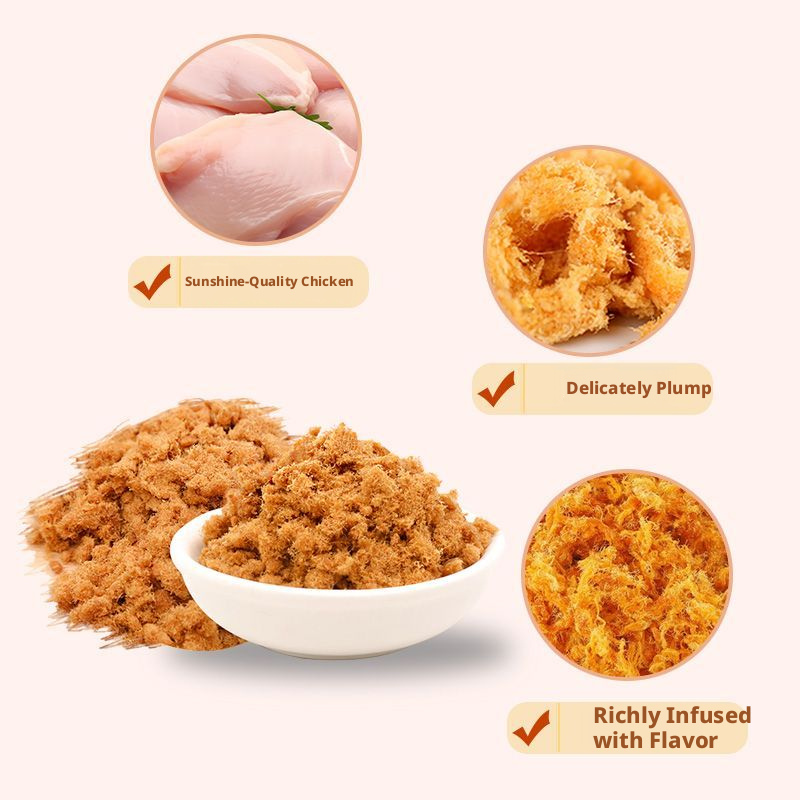 Meat Floss 15kg Bulk Pack Bag Original Flavor Halal Certified High Protein 8 Months Shelf Life for Bread Pastries Rice Balls