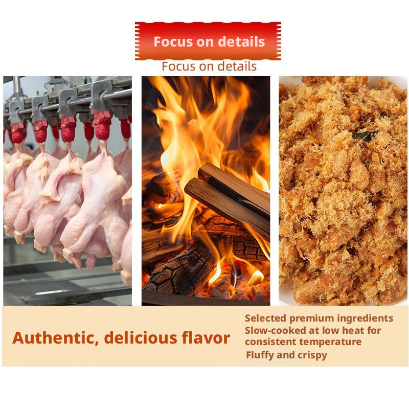 Meat Floss 15kg Bulk Pack Bag Original Flavor Halal Certified High Protein 8 Months Shelf Life for Bread Pastries Rice Balls