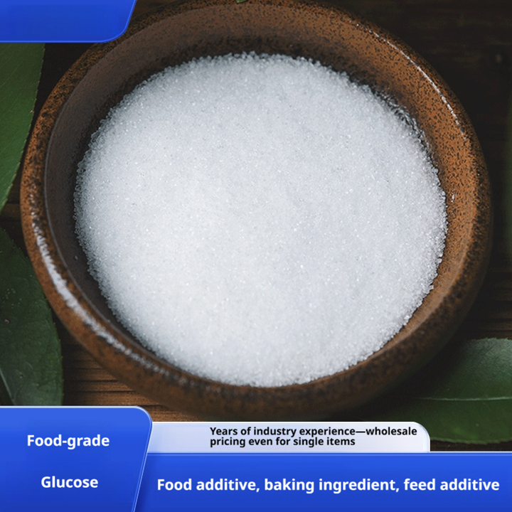 Edible Glucose - White Crystalline Granules, Food Additive, Baking Ingredient, Feed Additive (Bag Packaging)