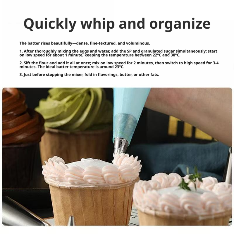 Cake Emulsifier Compound Pastry Emulsifier (Type II) 10kg Food Grade Baking Additive Quick Cake Making Improves Texture Volume