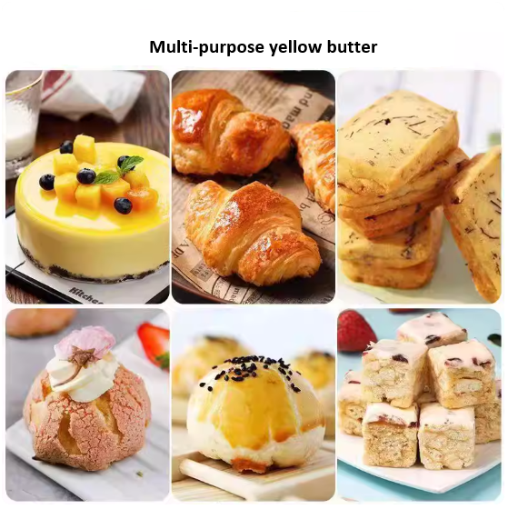 Yellow Butter (Artificial Cream) – Multi-Purpose Baking & Dessert Fat for Bread, Cookies, Ice Cream & Fillings – 15kg Bulk Pack