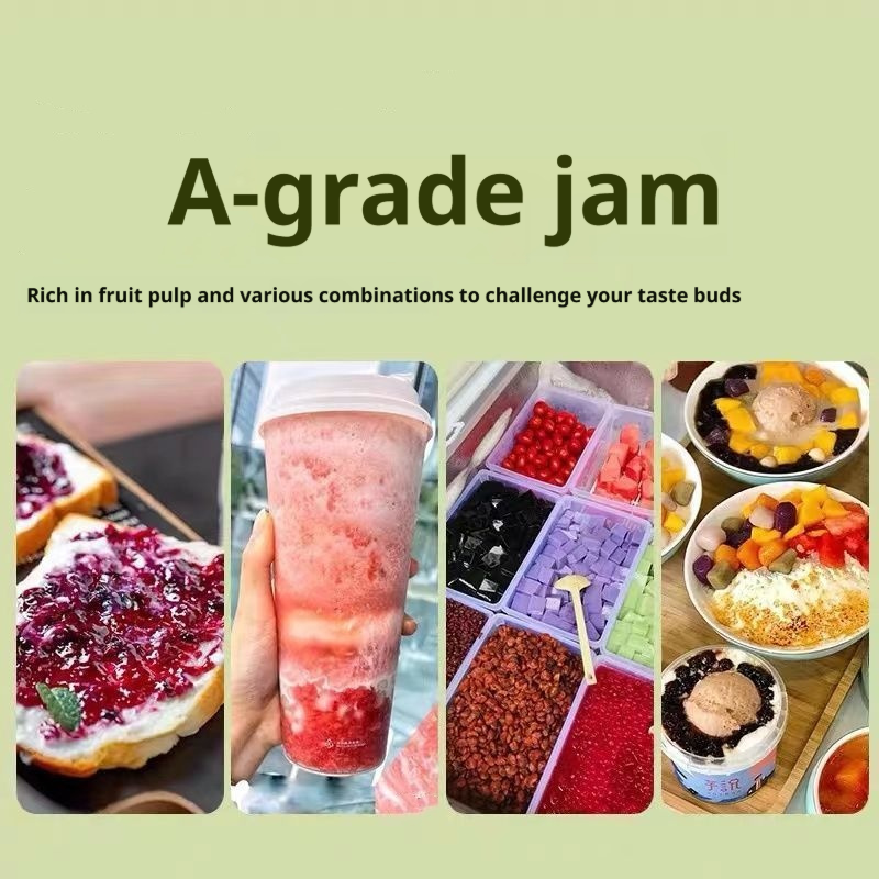 Strawberry Fruit Jam 2.5kg Bulk Jar  Natural Fruit Spread for Pancakes, Yogurt & Baking  Sweetened with Sugar Substitute