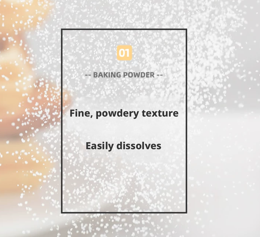 Baijuan Double-effect Baking Powder for Food Household Small Package Cake Puffing Agent Commercial Baking Raw Material