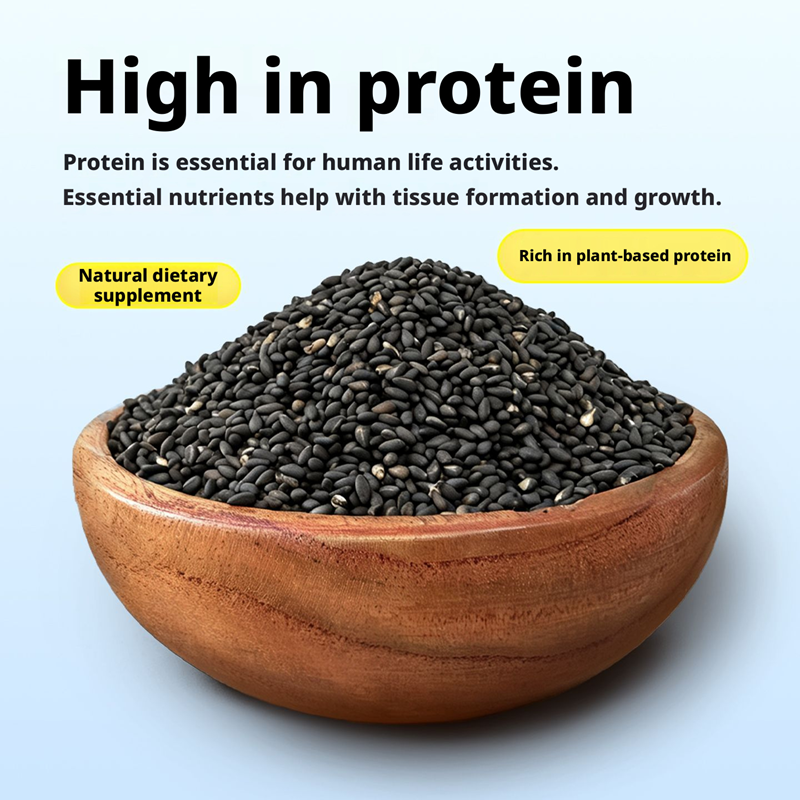 New Black Sesame Selection Instant No-Wash Clean No Sand Granules Full No Dyeing Wholesale