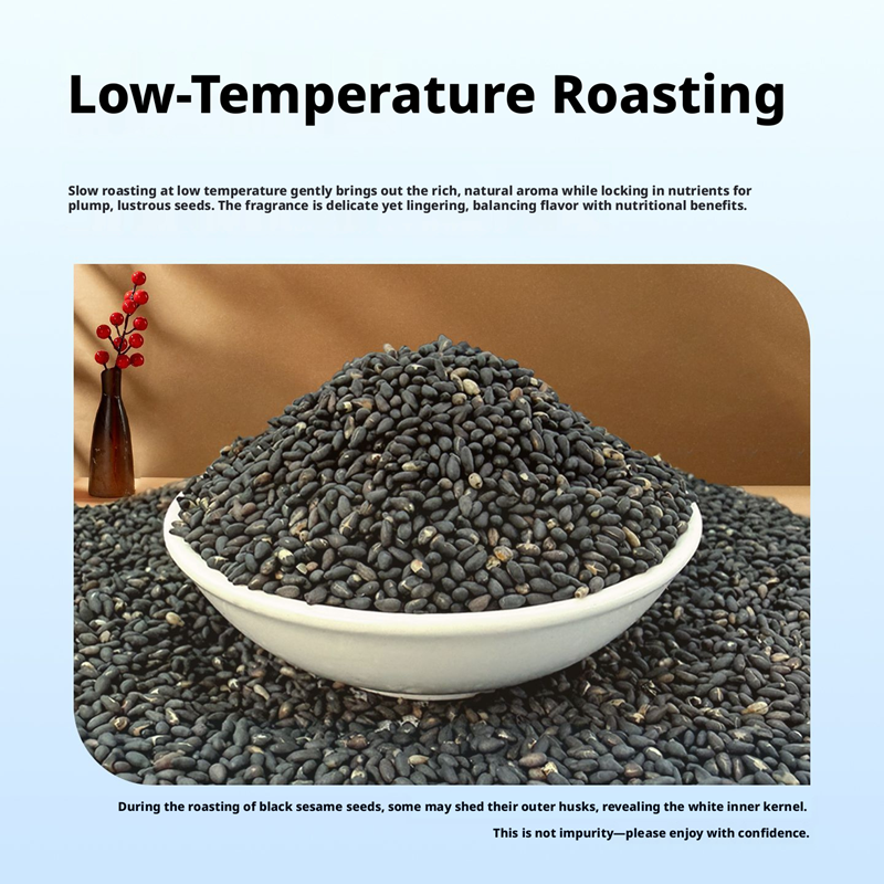 New Black Sesame Selection Instant No-Wash Clean No Sand Granules Full No Dyeing Wholesale