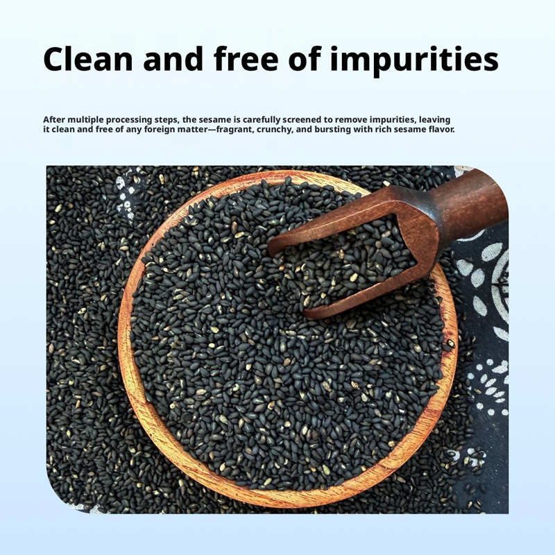 New Black Sesame Selection Instant No-Wash Clean No Sand Granules Full No Dyeing Wholesale